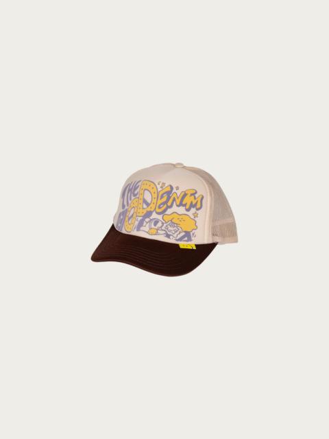 TH.D.D.Track Cap - Beige/Brown