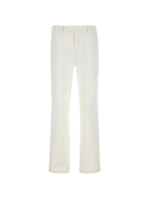 white straight jeans