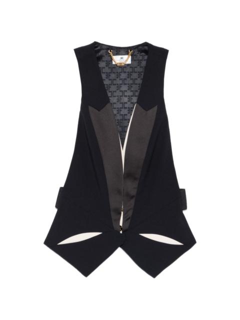 cut-out waistcoat