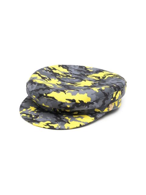 camouflage print cap