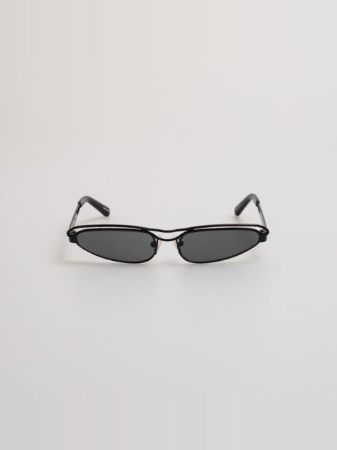 Norma Cat Eye Sunglasses in Black