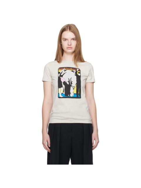 Gray Kenzo Paris 'Kenzo City' Classic T-shirt