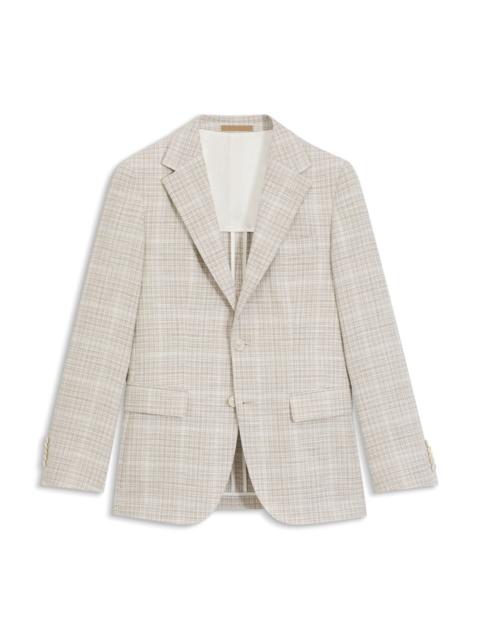 REGULAR-FIT BLAZER IN CHECKED CLOTH