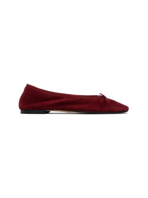 Red Tiby Ballerina Flats