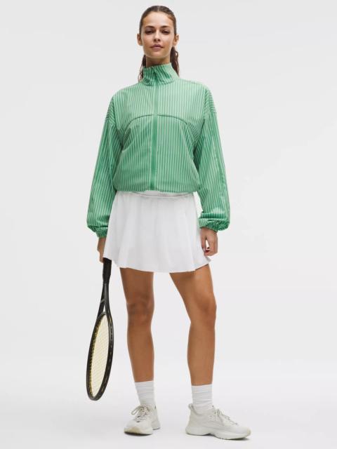 A-Line Side-Pleat Tennis Skirt