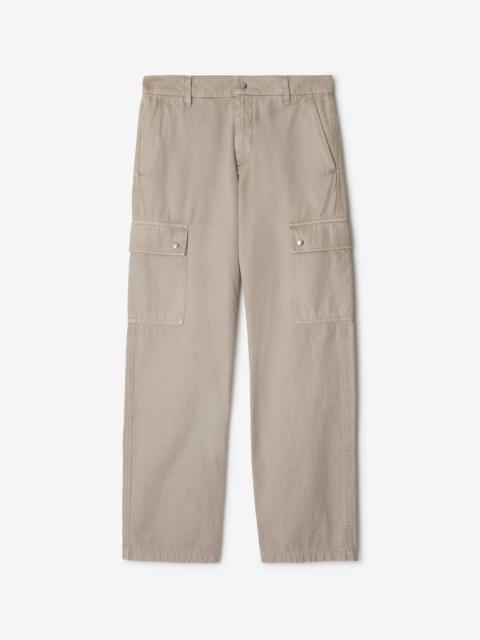 Cotton Cargo Trousers