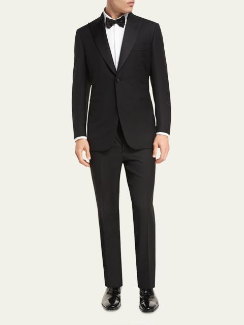Two-Piece Wool Tuxedo Suit