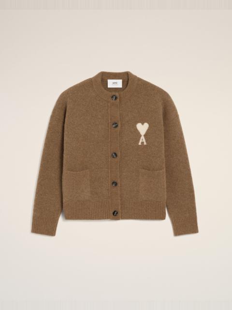 BROWN ALPACA AMI DE COEUR CARDIGAN