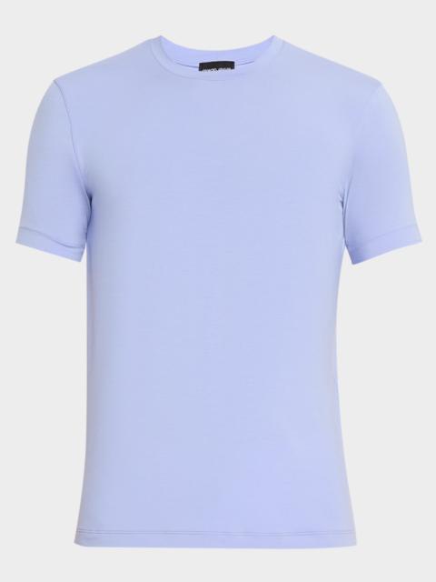 Men & apos;s Solid Viscose Stretch Jersey T-Shirt