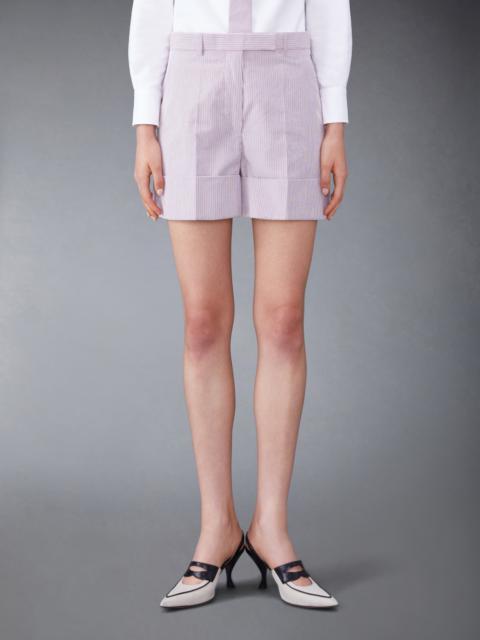 DOBBYCORD STRIPED SACK SHORTS