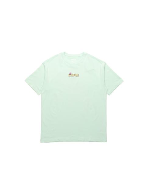 Li-Ning BadFive Cartoon Graphic T-shirt 'Light Green' AHSR479-4