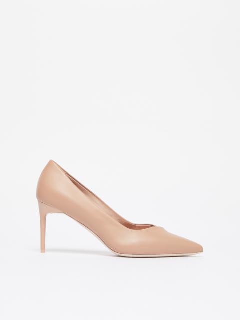 PHYLLIS Nappa leather court shoes