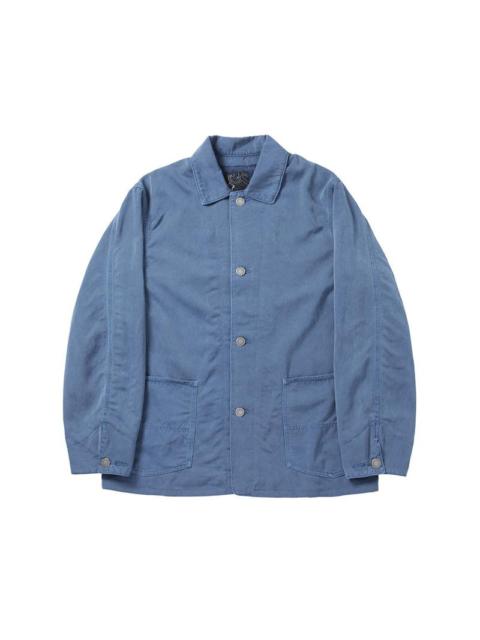 COVERALL JKT DMGD BLUE