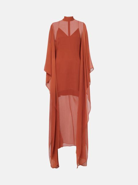 Lanzarote silk chiffon kaftan