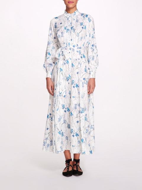 FIORELLA SATEEN MAXI SHIRTDRESS