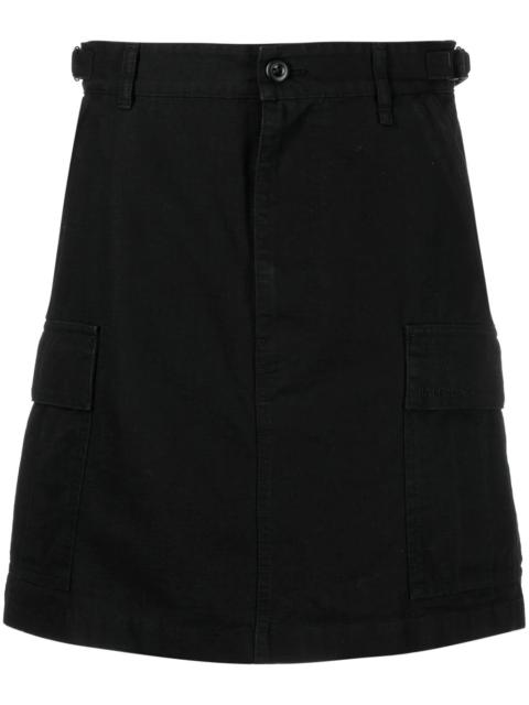 cargo A-line skirt