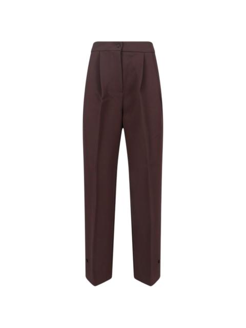 Doyer pleated trousers
