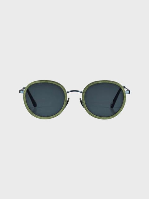 White Tulipwood Women and Men Sunglasses - VBQ x Shelter