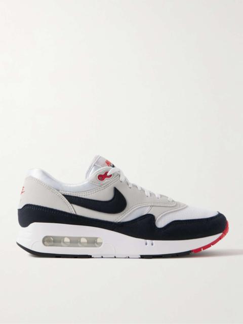 Air Max 1 '86 Big Bubble Felt-Trimmed Mesh Sneakers