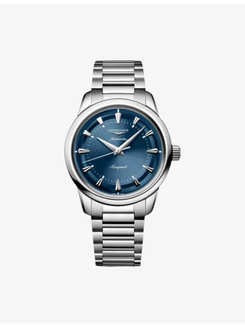 L1.649.4.92.6 Conquest Heritage Stainless-Steel Automatic Watch