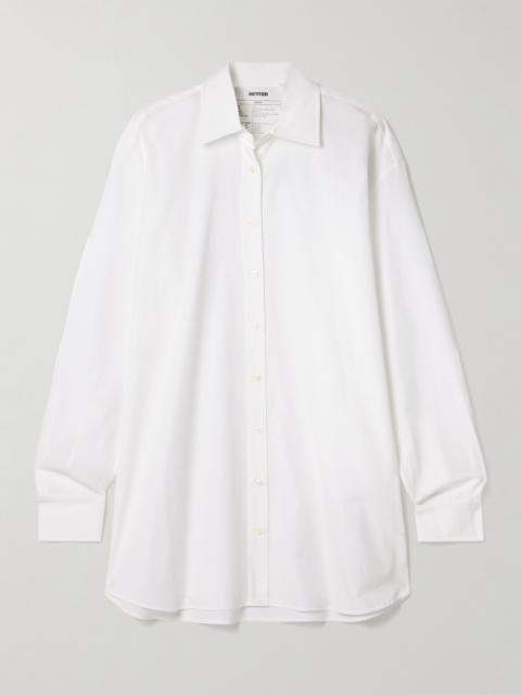 Oversized Cotton-poplin Shirt