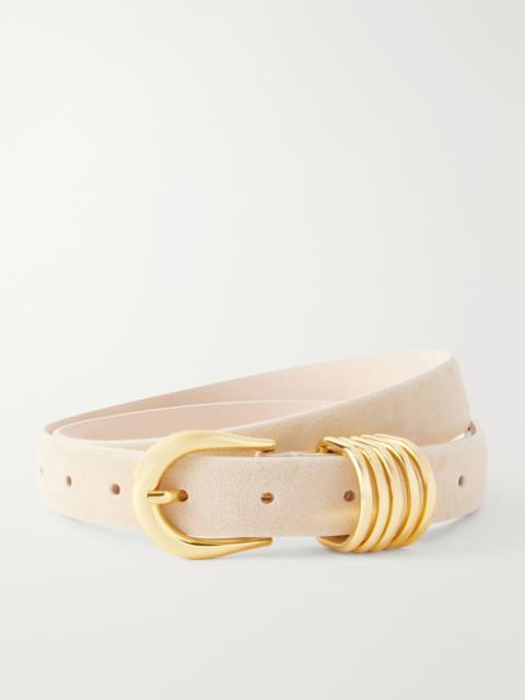 Hollyhock Suede Belt