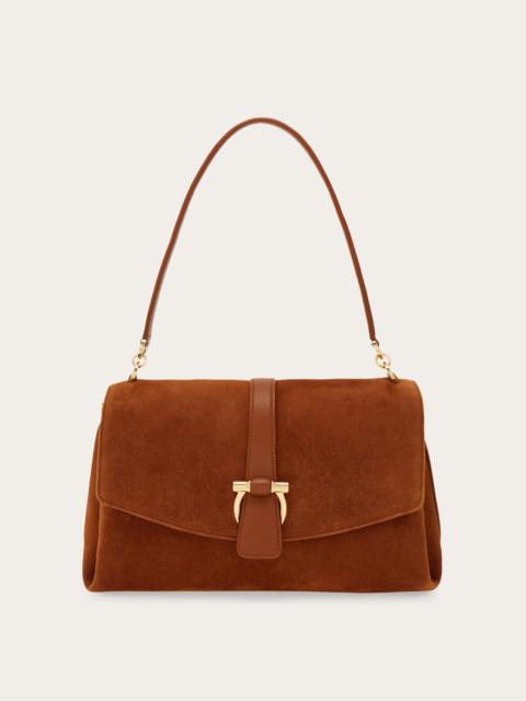Front flap shoulder bag (S)