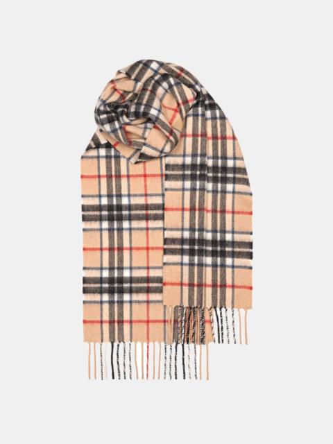 Unisex Cashmere Scarf Camel Thomson