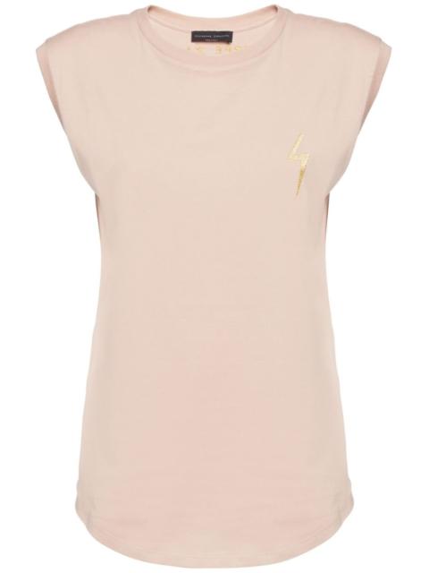 Ursella logo-print cotton tank top