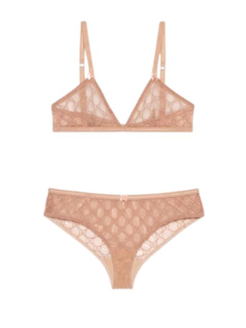 GG tulle lingerie set