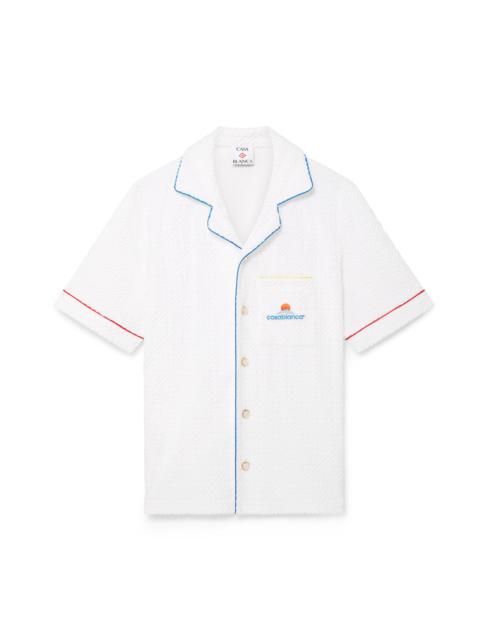 Monogram Towelling Short Sleeve Shirt | Casablanca Paris