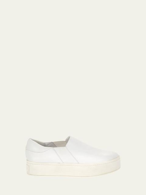 Warren Leather Platform Skate Sneakers