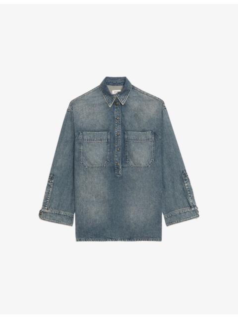Timona Relaxed-Fit Denim Shirt