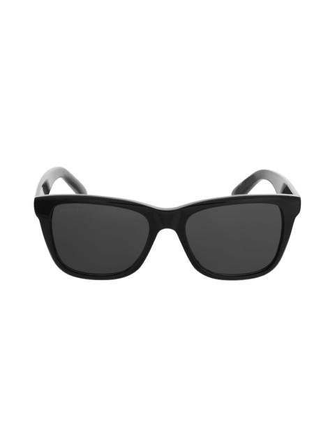 Men's Soho Square Af Sunglasses  in Black
