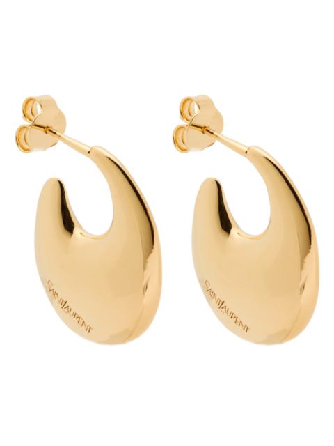 Saint Laurent Creole Hoop Earrings