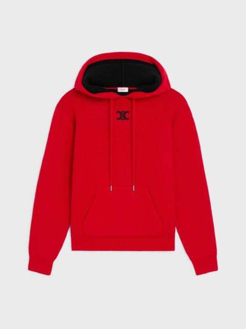 hooded sweater IN cashmere