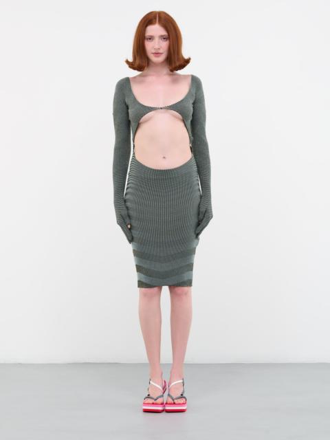 Gloved Knit Dress