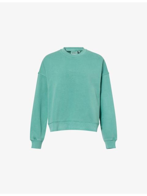 Benton Logo-Embroidered Cotton Sweatshirt