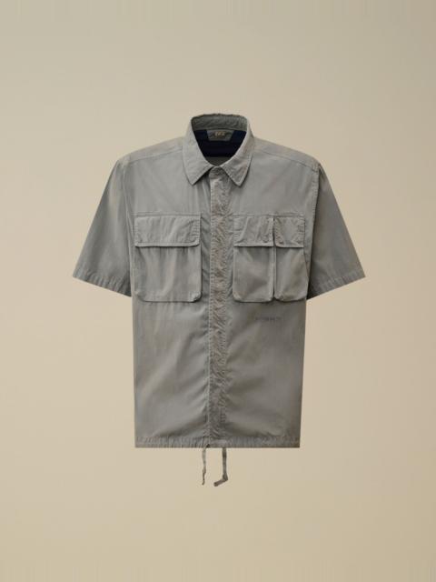 50 Fili Short Sleeve Zip Shirt