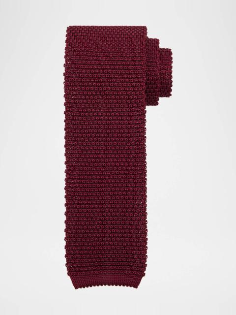 Men's Silk Knit Tie