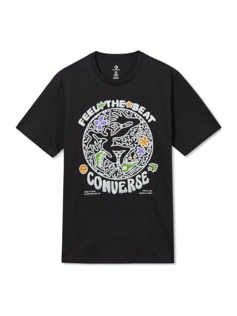 Converse Abstract Dance Tee 'Black' 10023456-A02