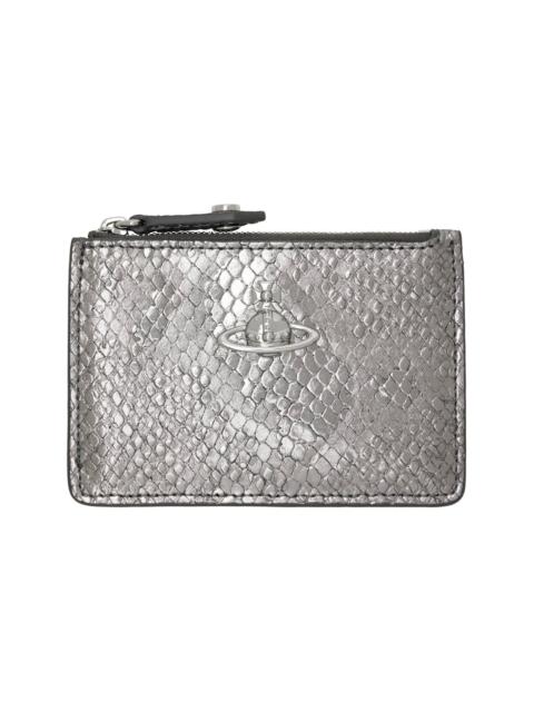 Silver Slim LG Card Holder