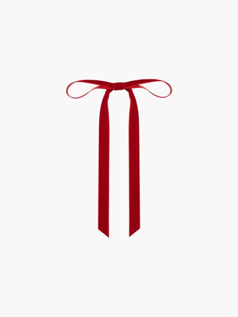 Aida Velvet Bow Barrette