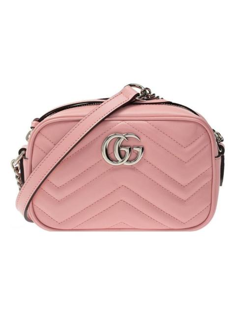 (WMNS) Gucci GG Marmont Matelasse Mini Bag 'Wild Rose' 634936-DTD1P-5815