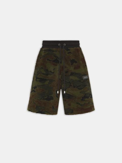 CAMO FLEECE SHORT