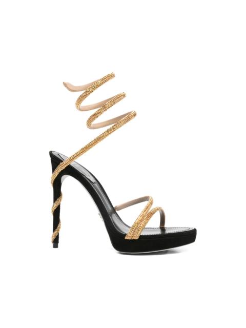 Margot spiral embellished sandals