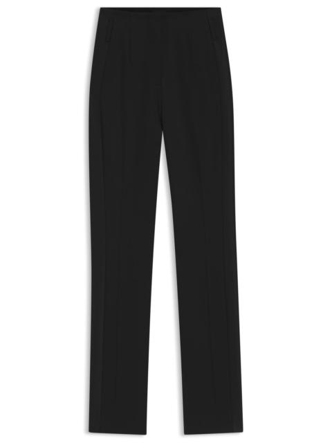 REGULAR-FIT TUXEDO TROUSERS IN VIRGIN-WOOL TWILL