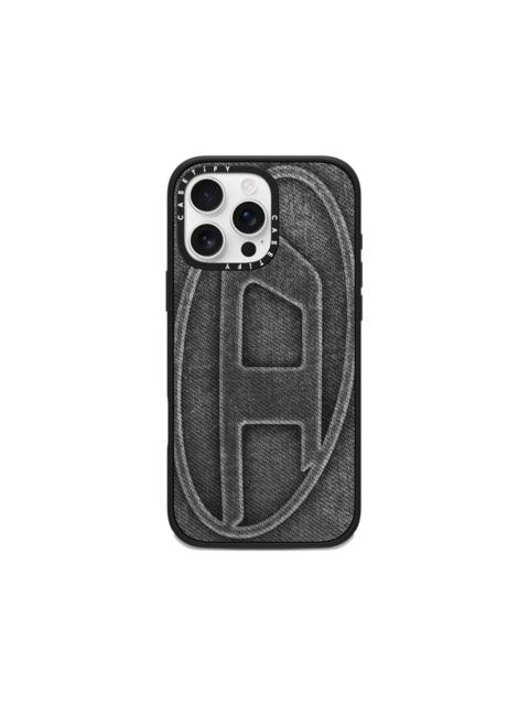 x CASETiFY denim-effect iPhone 16 Pro Max case