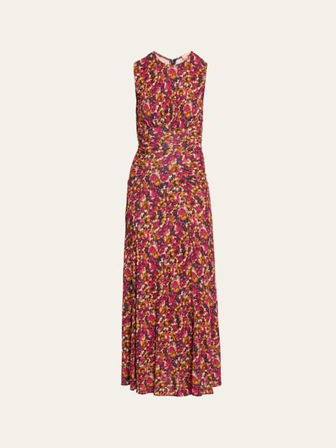 Lana Printed Sleeveless Maxi Dress