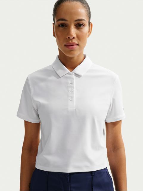 Nike Victory Women's Dri-FIT Short-Sleeve Cropped Golf Polo